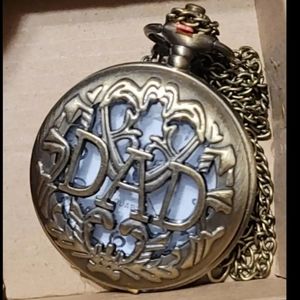 New Dad Father quartz Pocket Watch